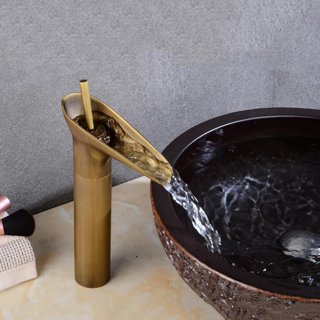 AquaCascade | Waterfall Tap – Spa-Inspired Calm for Your Bathroom