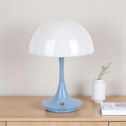 AuroLume | Cordless Mushroom Lamp – Warm LED Glow & Scandinavian Design