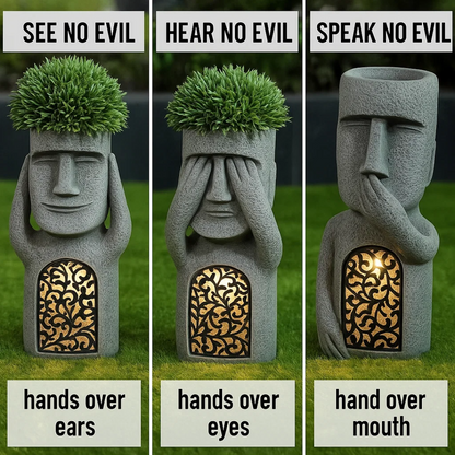 LumiTribe | Solar-Powered Garden Figures – Art Meets Light