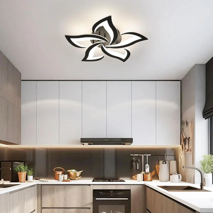 GlowLuxe | LED Ceiling Lamp – Remote-Controlled Modern Elegance