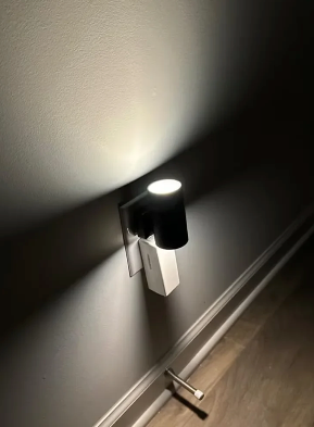 LiteDock | Plug-In Wall Light – Smart Warm Night Illumination