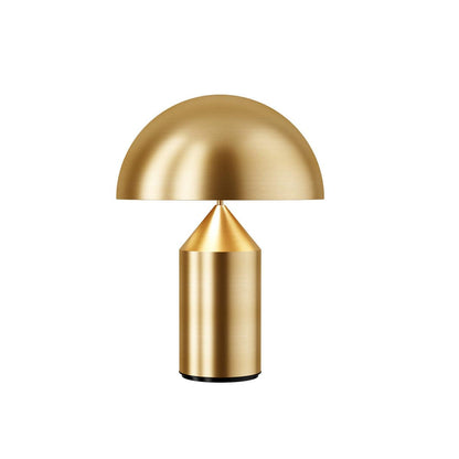 Atollo Table Lamp - Geometric Metal Design for Bedside & Desk Use, Multiple Colors