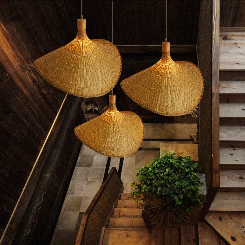 NatureRay | Bamboo Pendant Lamp – Handcrafted Design & Gentle Light