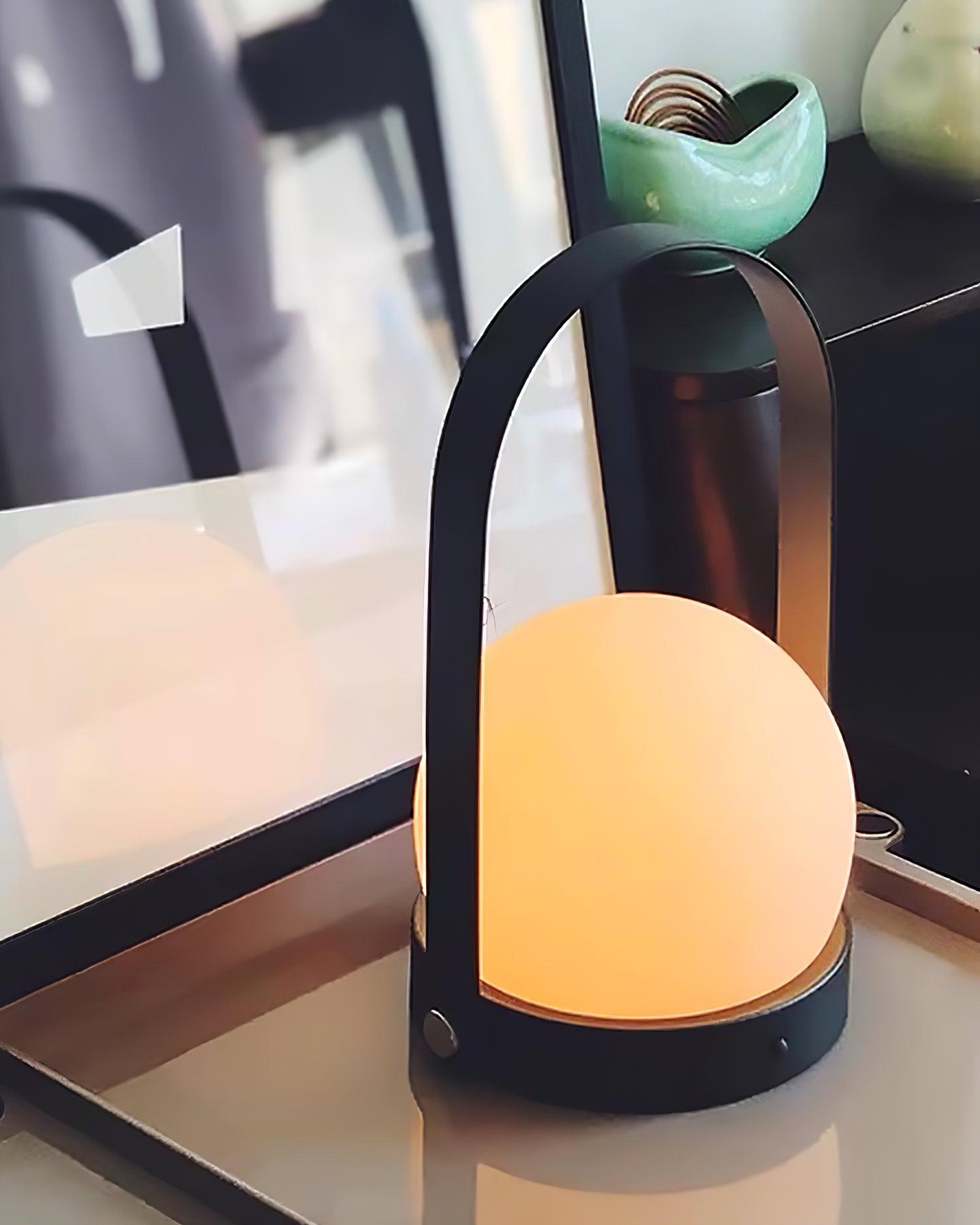 Carrie - Portable Battery Operated Table Lamp with Touch Control, Cordless Design