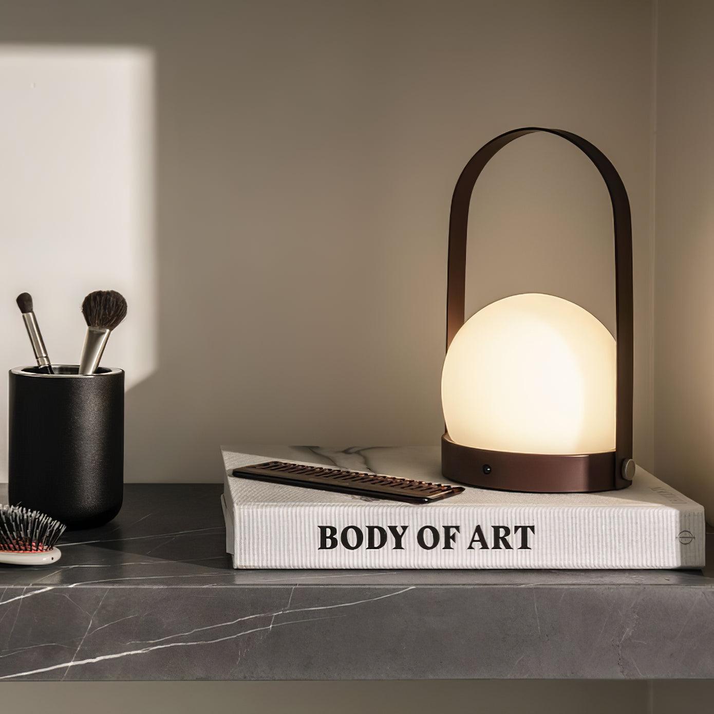 BrightHaven | Table Lamp – Portable Lighting with Built-in Battery