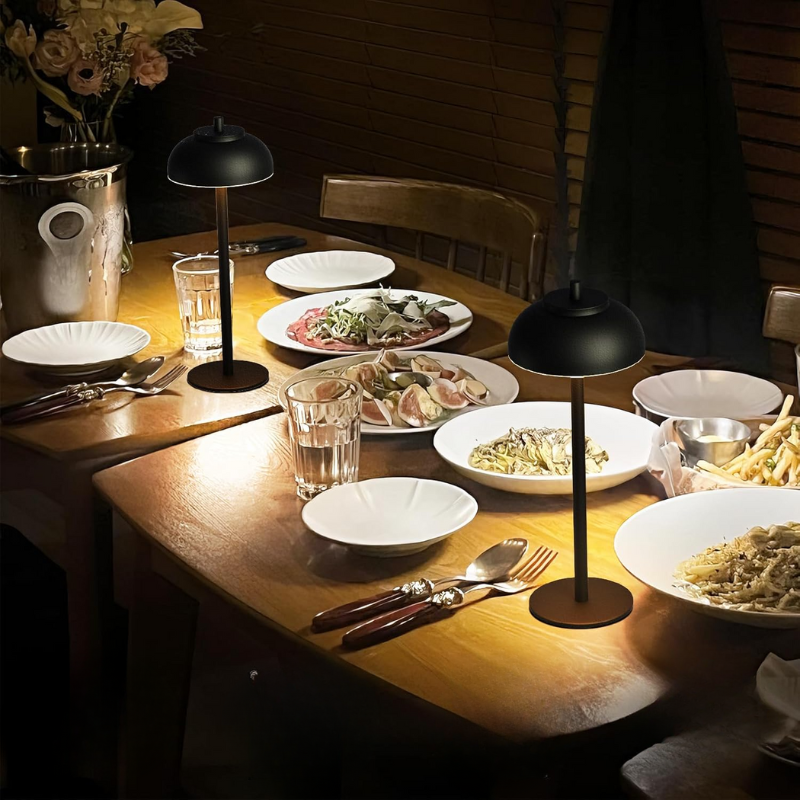 LumeAura | Wireless Table Lamp – Touch Control Light