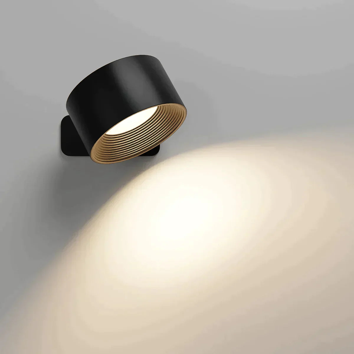 AuraFlex | Glow Wireless Wall Lamp – 360° Touch LED Lighting