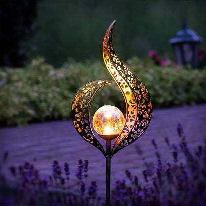 SolarVista | Solar Garden Lamp Set – Warm Flame Glow & Wire-Free