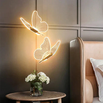 LustraAir | LED Ceiling Light – Elegant Wings and Serene Light