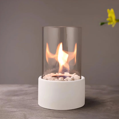 EmberLuxe Table Fireplace – Smoke-Free Bioethanol Indoor Flame