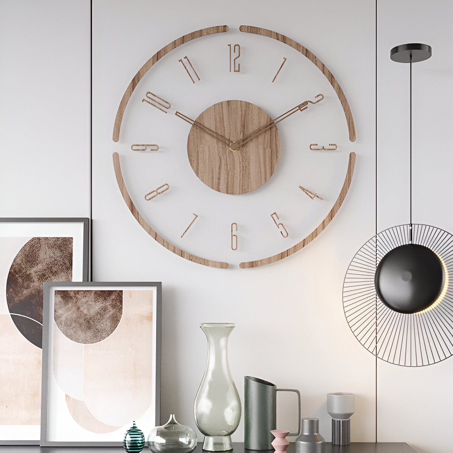 WoodLuxe | Wall Clock – Quiet Elegance for Contemporary Spaces