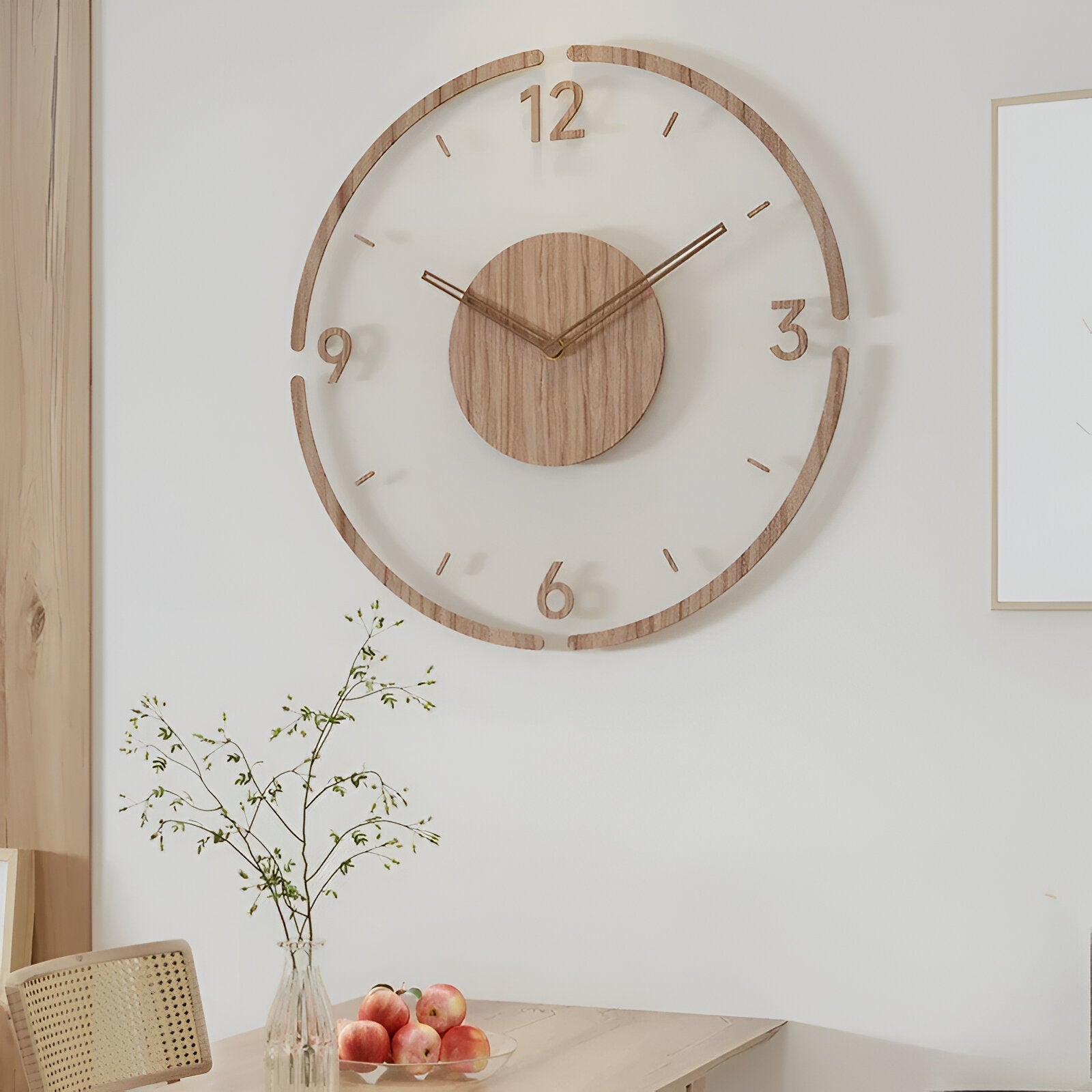 WoodLuxe | Wall Clock – Quiet Elegance for Contemporary Spaces