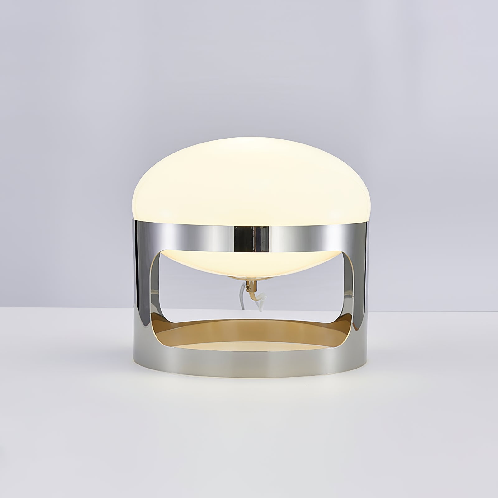 KD27 Chrome Table Lamp - Elegant Bedside or Desk Lamp for Modern Decor