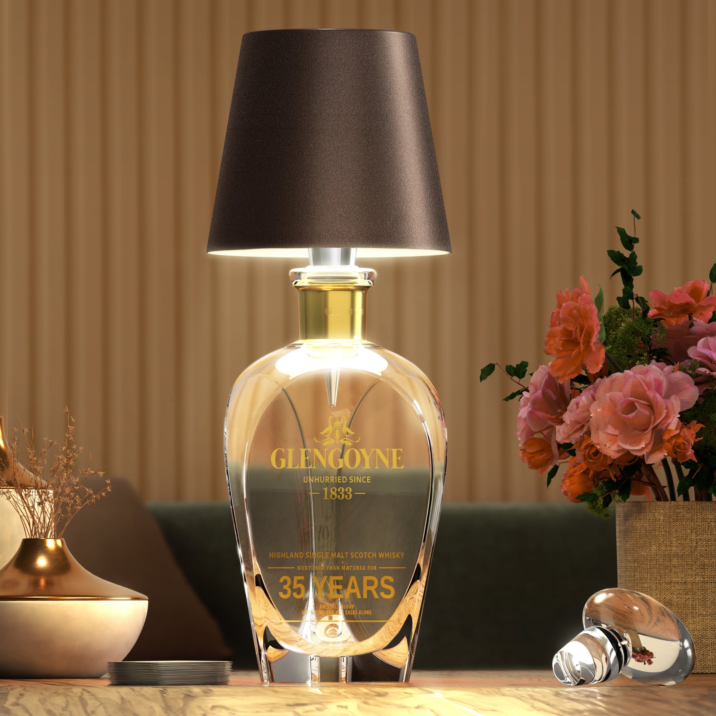 ShineVessel | Portable Lamp – Gentle Illumination for Any Room