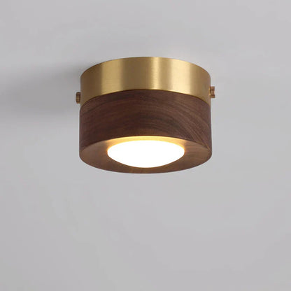 GlowTimber | Ceiling Lamp – Elegant Light in Natural Tones