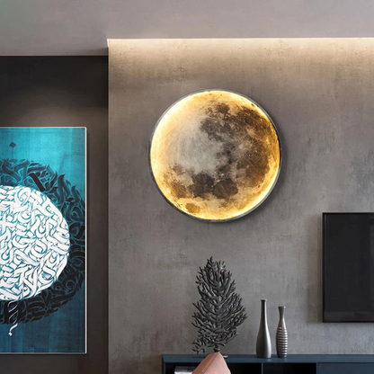 NovaHalo | Moon Wall Light – Adjustable Colours & Remote Control