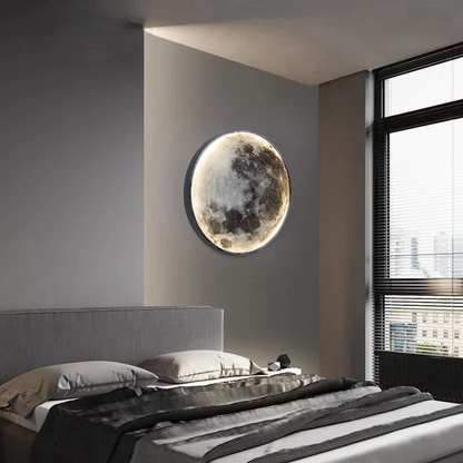 NovaHalo | Moon Wall Light – Adjustable Colours & Remote Control