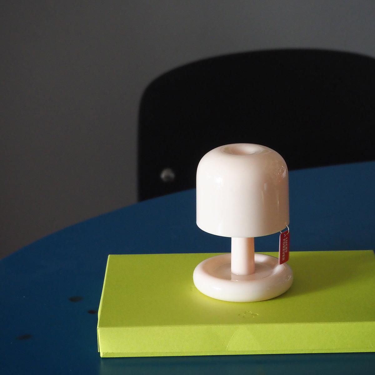 Mini Nessino - Compact Battery Operated Table Lamp with Warm White LED