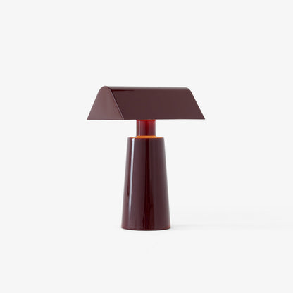 Modern Lacquered Steel Table Lamp with Three-Color LED & USB Port - Versatile Desk & Bedside Lamp