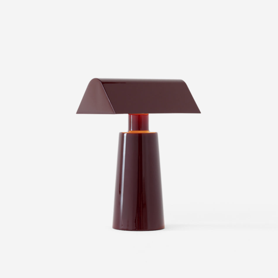Modern Lacquered Steel Table Lamp with Three-Color LED & USB Port - Versatile Desk & Bedside Lamp