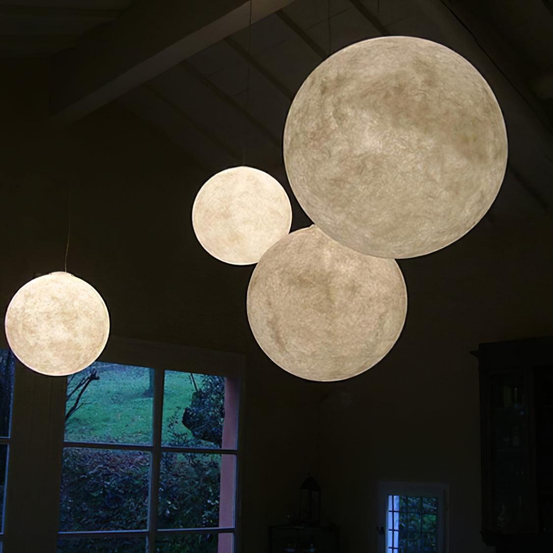 CelestiaLight | Pendant Lamp – Captivating Full Moon Illumination