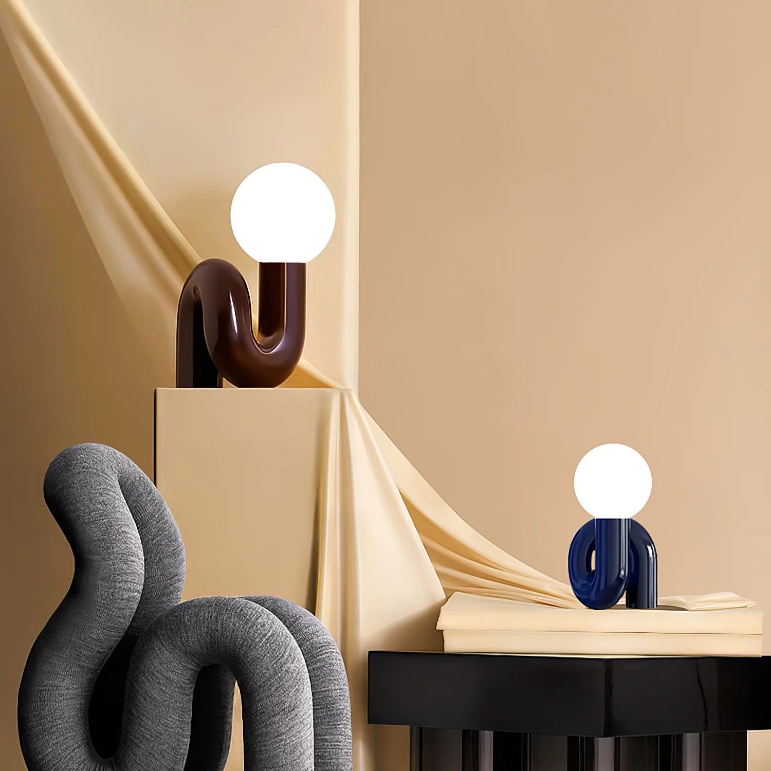 Neotenic Table Lamp - Charming Indoor Design for Bedroom or Living Room