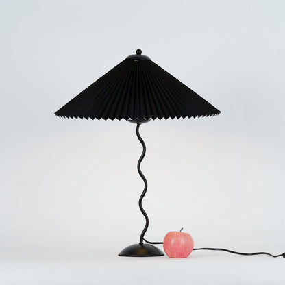 Nordic Style Squiggle Table Lamp - Elegant Curvy Design for Bedroom & Living Room