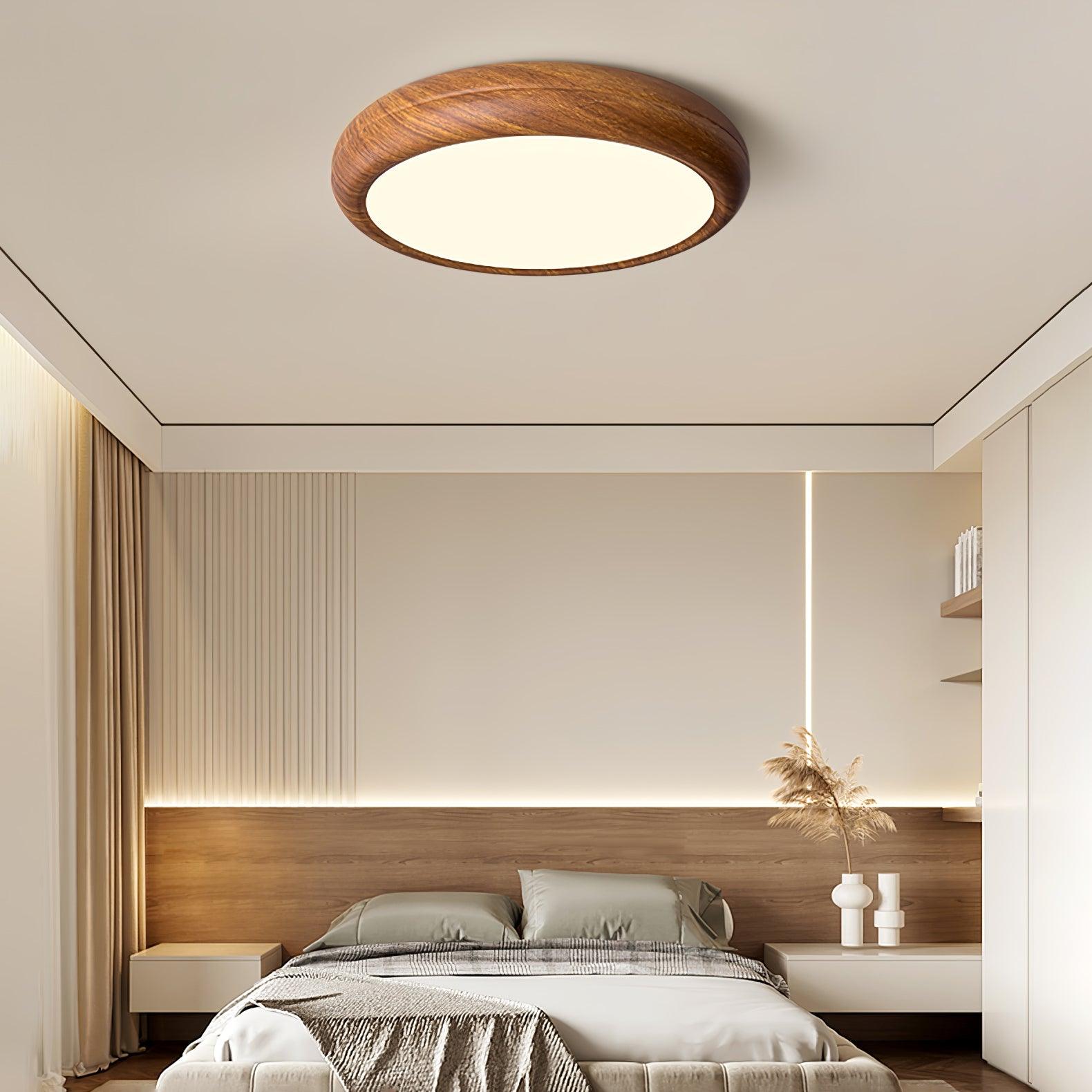 PureLoom | Round Ceiling Light – Cosy Ambient Lighting