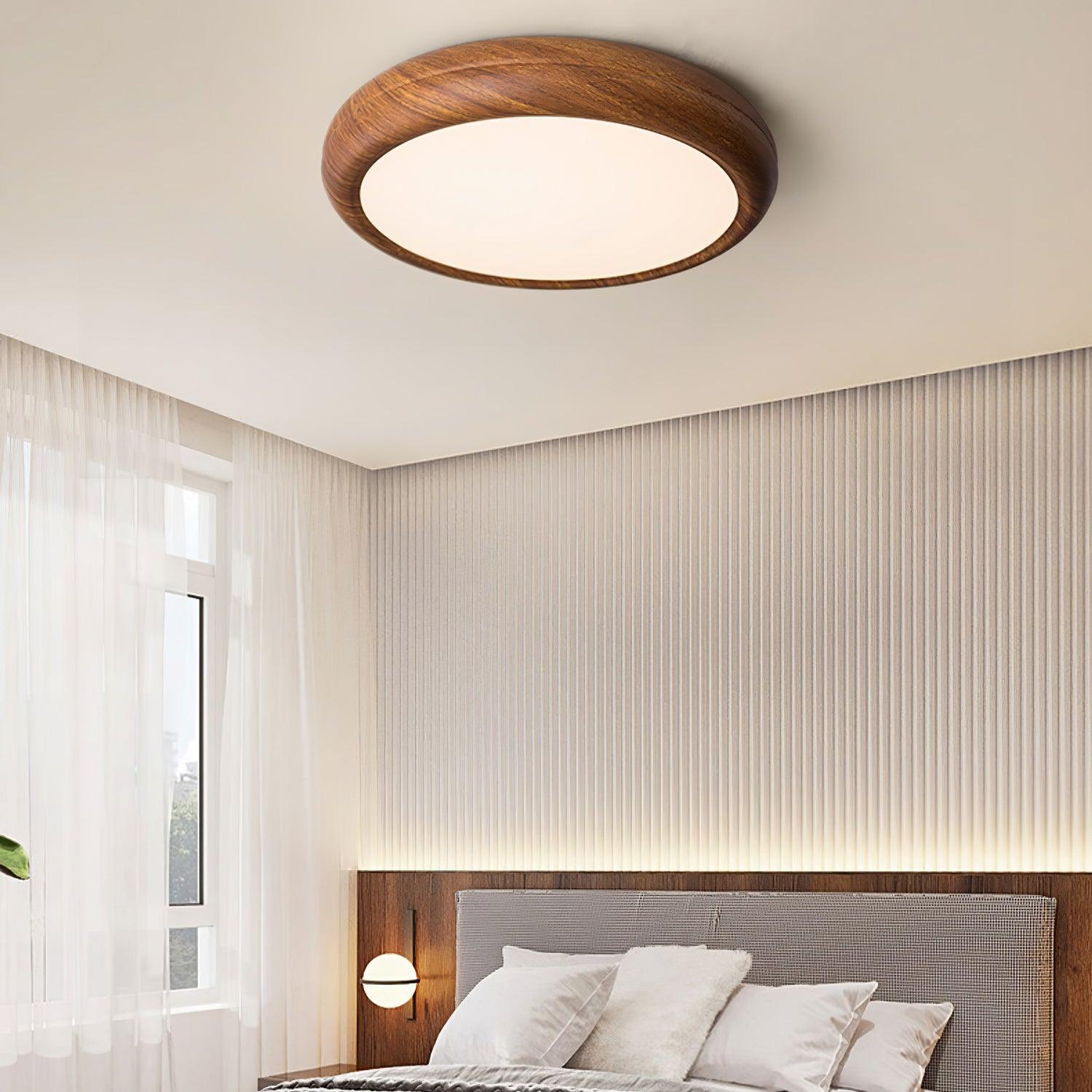 PureLoom | Round Ceiling Light – Cosy Ambient Lighting