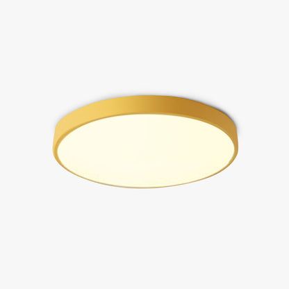AuraRing | Round Ceiling Light – Soft Pastel LED Glow