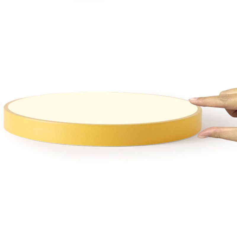 AuraRing | Round Ceiling Light – Soft Pastel LED Glow