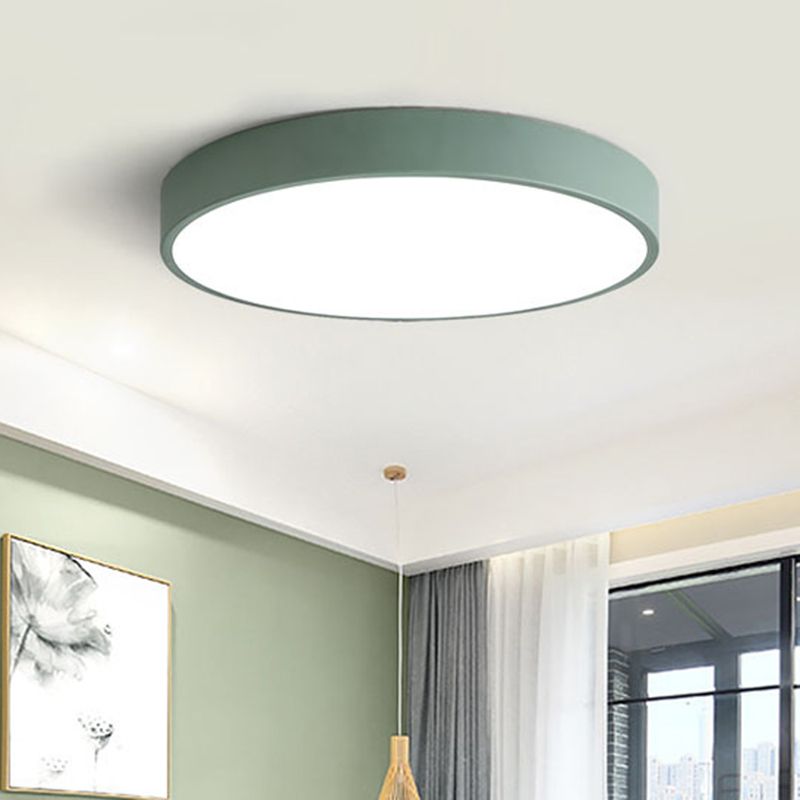 AuraRing | Round Ceiling Light – Soft Pastel LED Glow