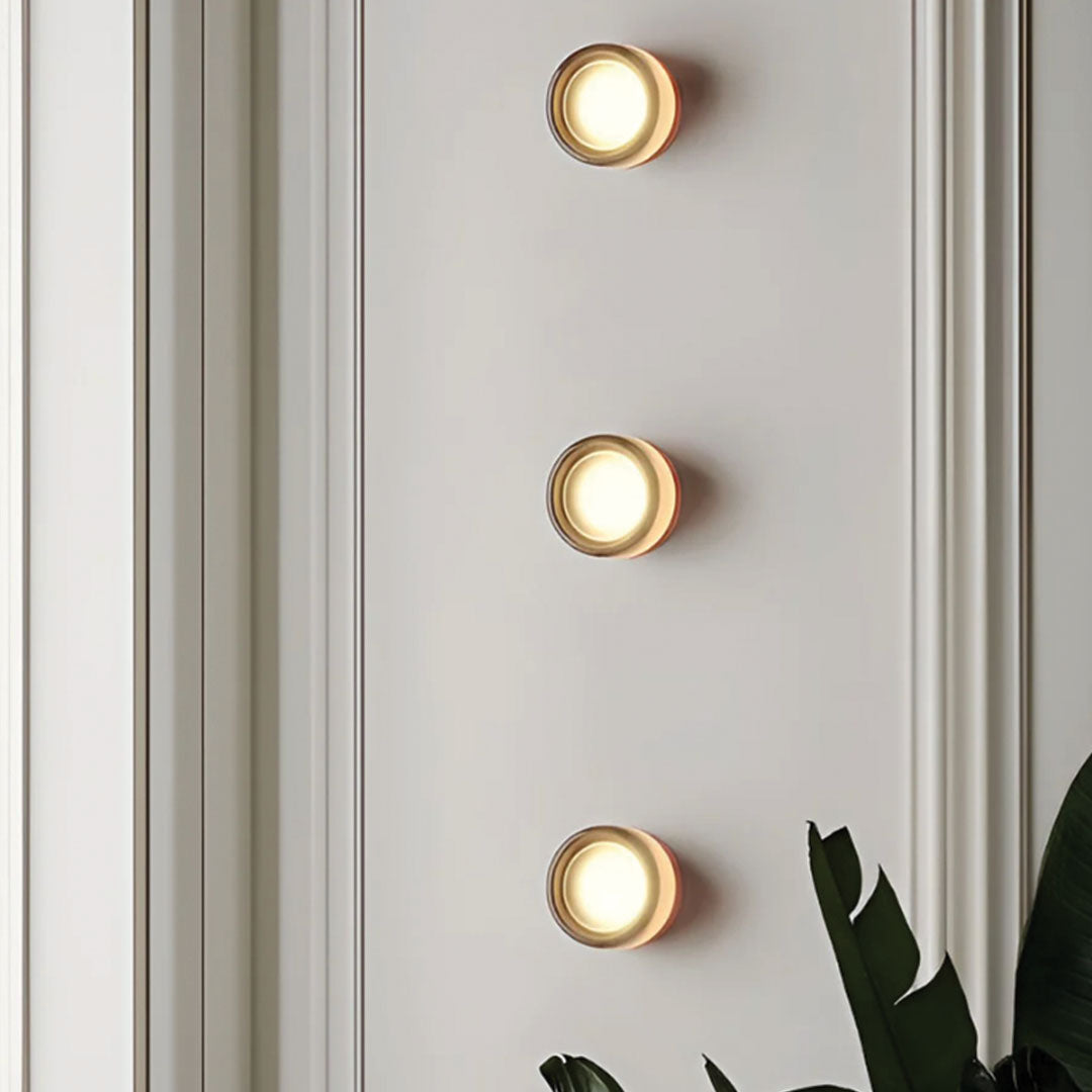 LumaDome | Stylish Dimple Wall Lamp – Modern Elegance for Any Room
