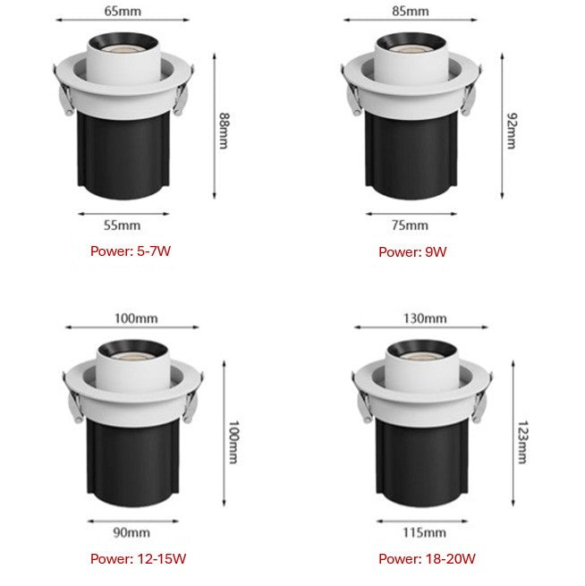 LumeTrim | Ceiling Light – Elegant Recessed LED Design