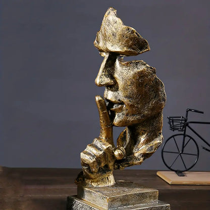 MuseForm | Silent Man Statue – Artistic Symbol of Reflection & Calm