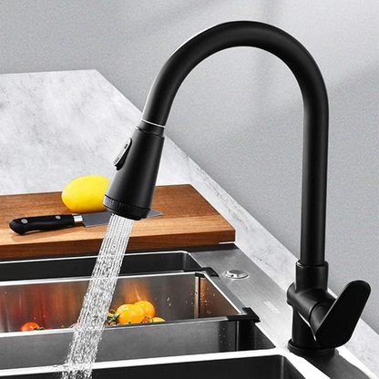 FlowEase | Kitchen Tap – Pull-Out Spray & Touch Sensor Convenience