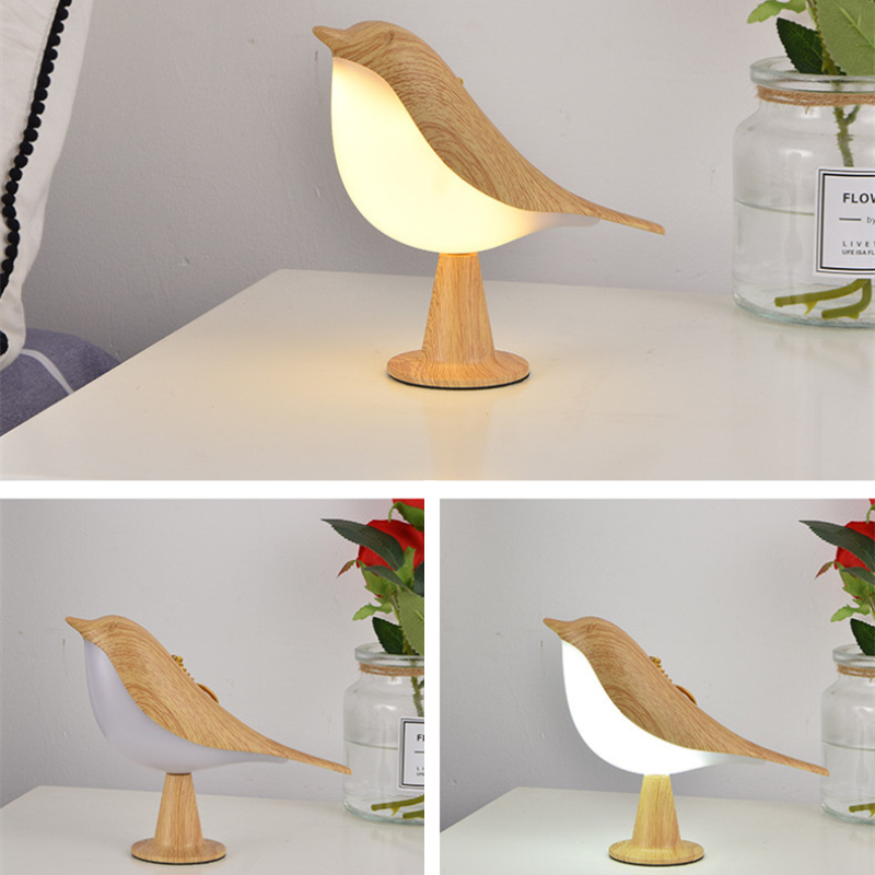 AviGlow | LED Night Light – Rechargeable Bird Design