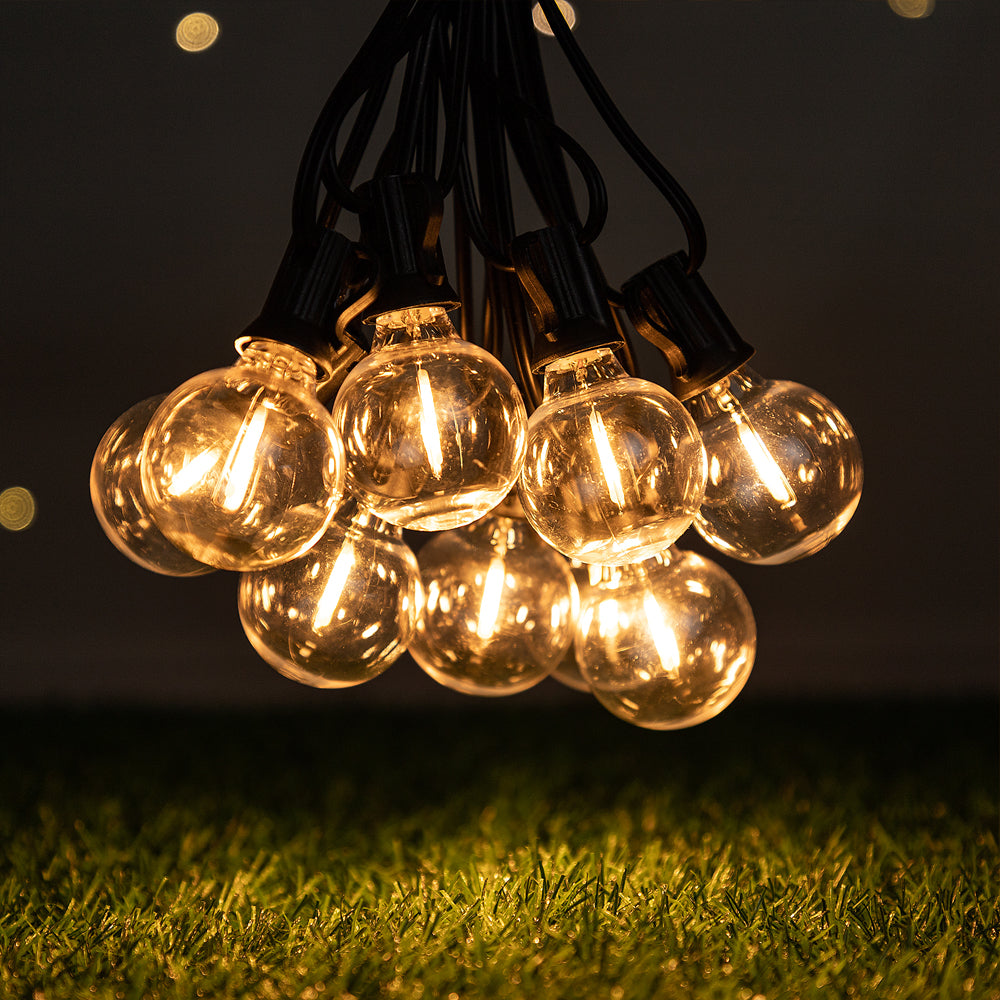 GlowTrail | Outdoor String Lights – Warm LED Glow & Weatherproof Design