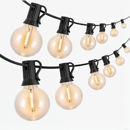 GlowTrail | Outdoor String Lights – Warm LED Glow & Weatherproof Design