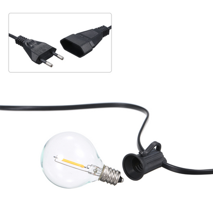 GlowTrail | Outdoor String Lights – Warm LED Glow & Weatherproof Design