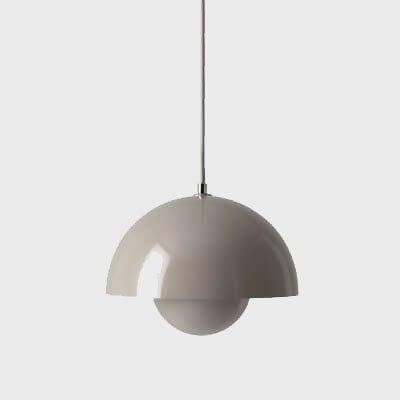 LumiOrb | Modern Ceiling Lamp – Semi-Spherical Design & Warm Glow