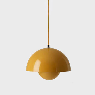 LumiOrb | Modern Ceiling Lamp – Semi-Spherical Design & Warm Glow