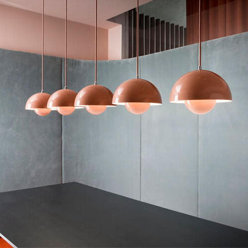 LumiOrb | Modern Ceiling Lamp – Semi-Spherical Design & Warm Glow