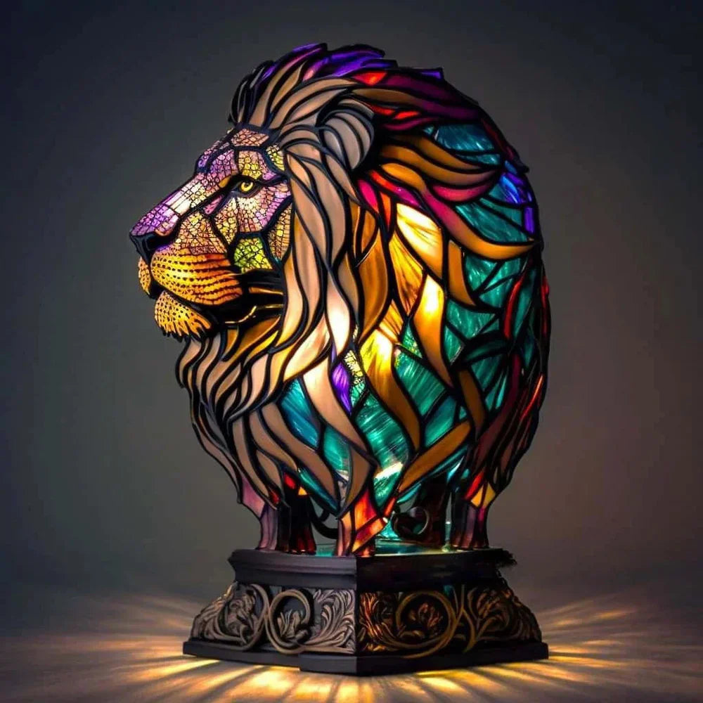 ArtVista | Table Lamp – Timeless Animal Illustrations for Elegant Decor