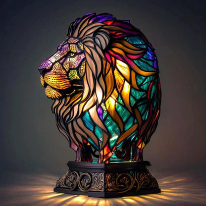 ArtVista | Table Lamp – Timeless Animal Illustrations for Elegant Decor