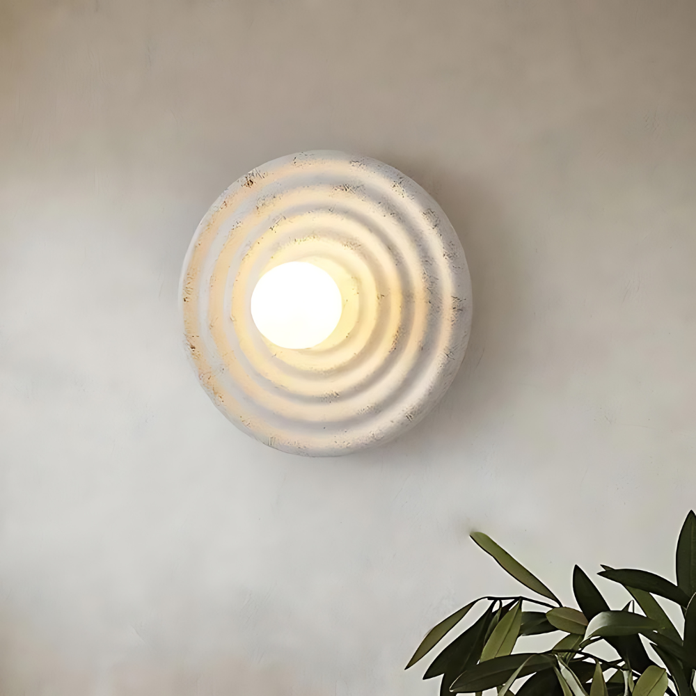 ZenVerve | Wall Lamp – Calm Wabi-Sabi Illumination