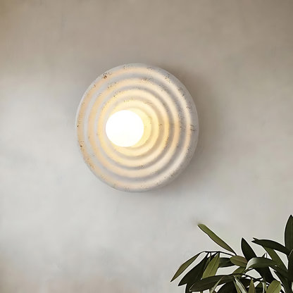 ZenVerve | Wall Lamp – Calm Wabi-Sabi Illumination