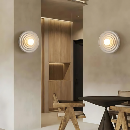 ZenVerve | Wall Lamp – Calm Wabi-Sabi Illumination