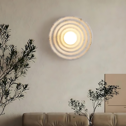 ZenVerve | Wall Lamp – Calm Wabi-Sabi Illumination