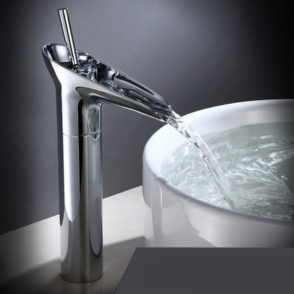 AquaCascade | Waterfall Tap – Spa-Inspired Calm for Your Bathroom